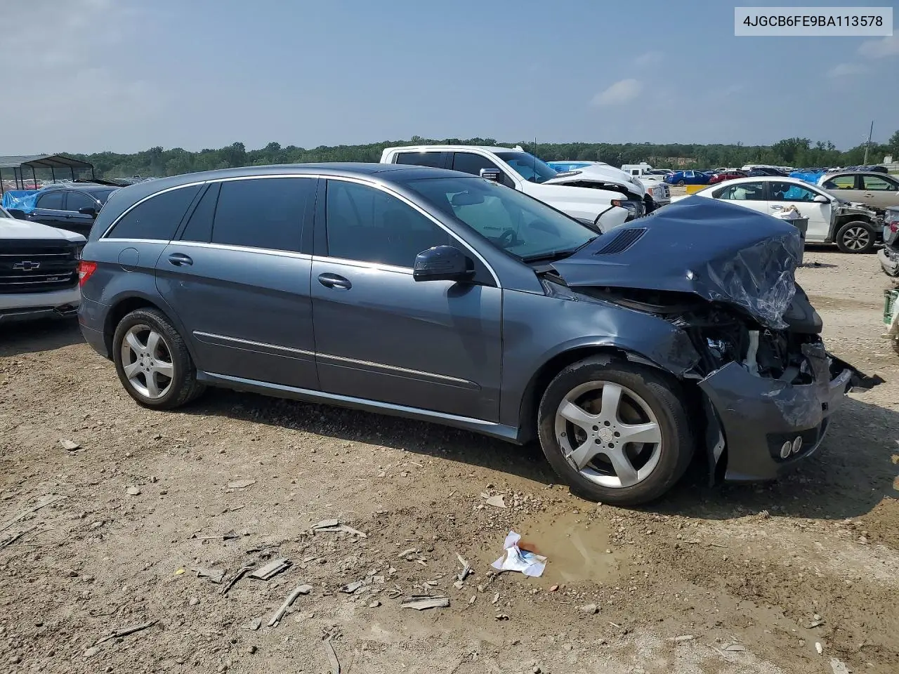 2011 Mercedes-Benz R 350 4Matic VIN: 4JGCB6FE9BA113578 Lot: 54070946