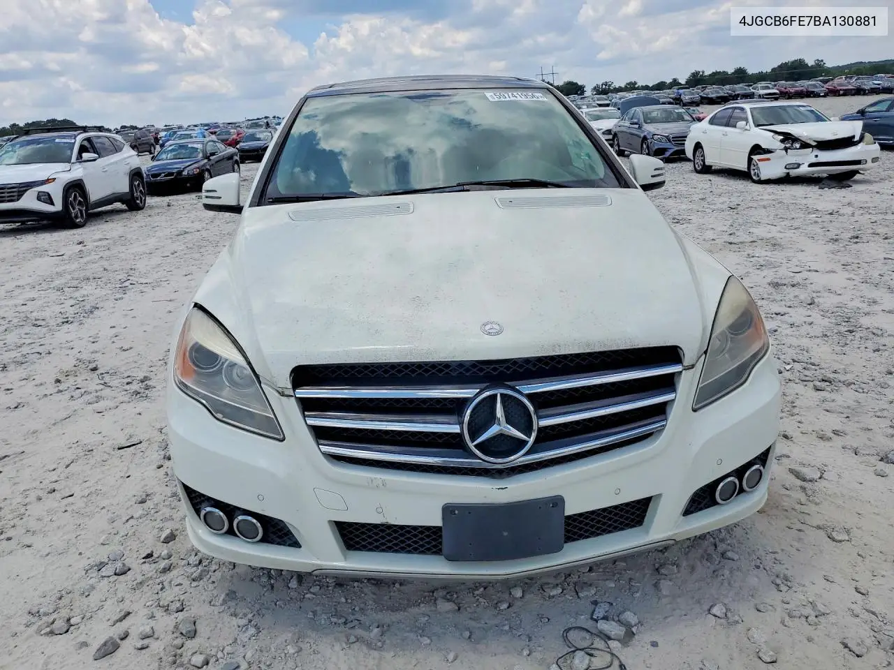 2011 Mercedes-Benz R 350 4Matic VIN: 4JGCB6FE7BA130881 Lot: 59741956