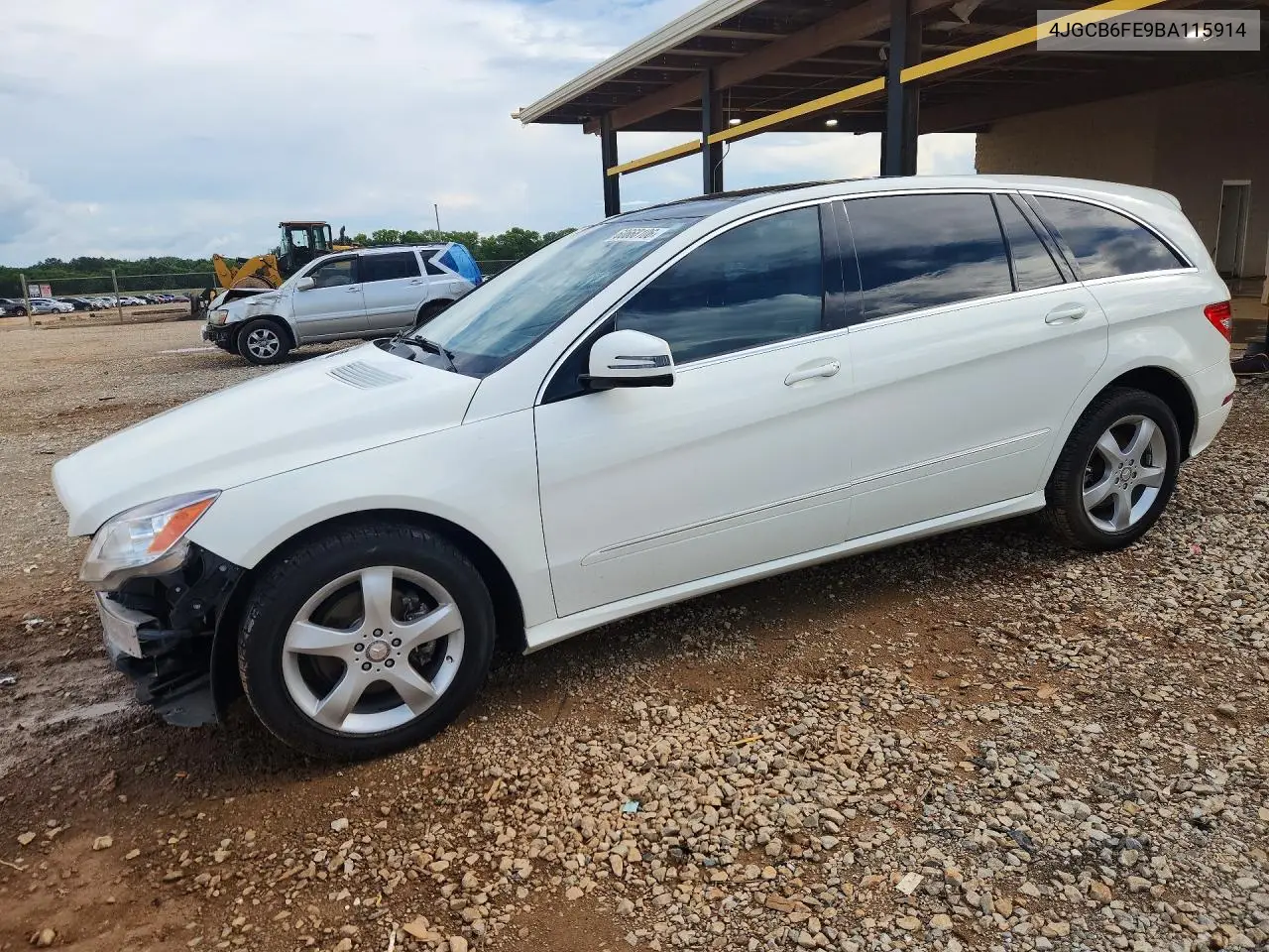 2011 Mercedes-Benz R 350 4Matic VIN: 4JGCB6FE9BA115914 Lot: 60668106