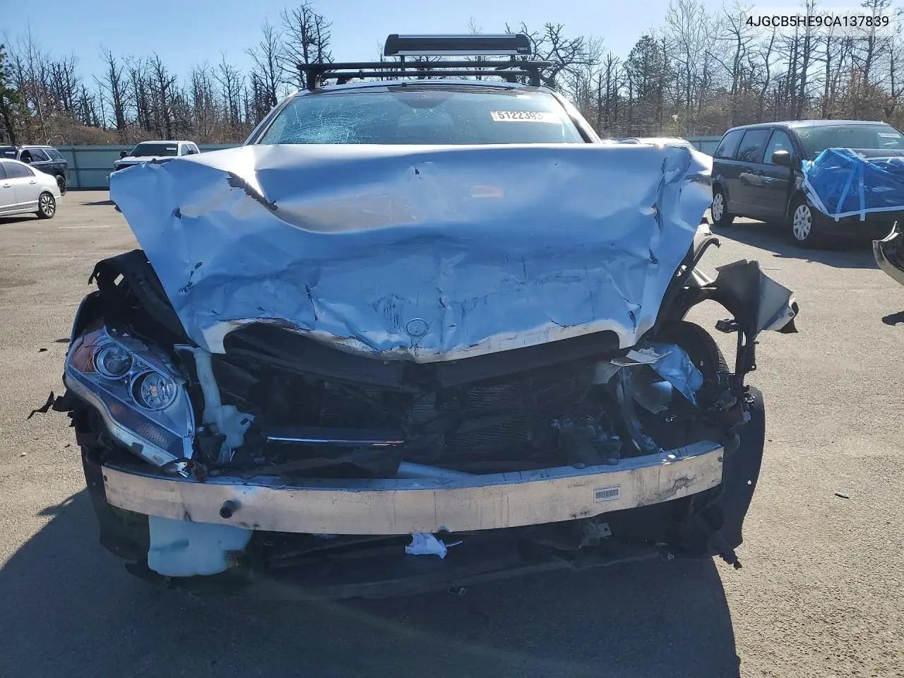 2012 Mercedes-Benz R 350 4Matic VIN: 4JGCB5HE9CA137839 Lot: 51223936