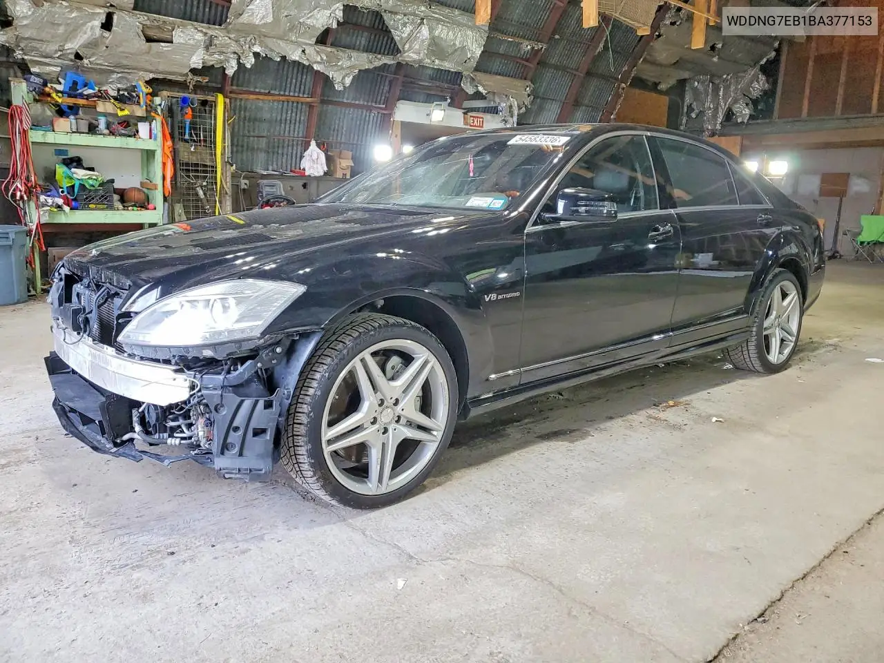 2011 Mercedes Benz S 63 Amg VIN: WDDNG7EB1BA377153 Lot: 54583336