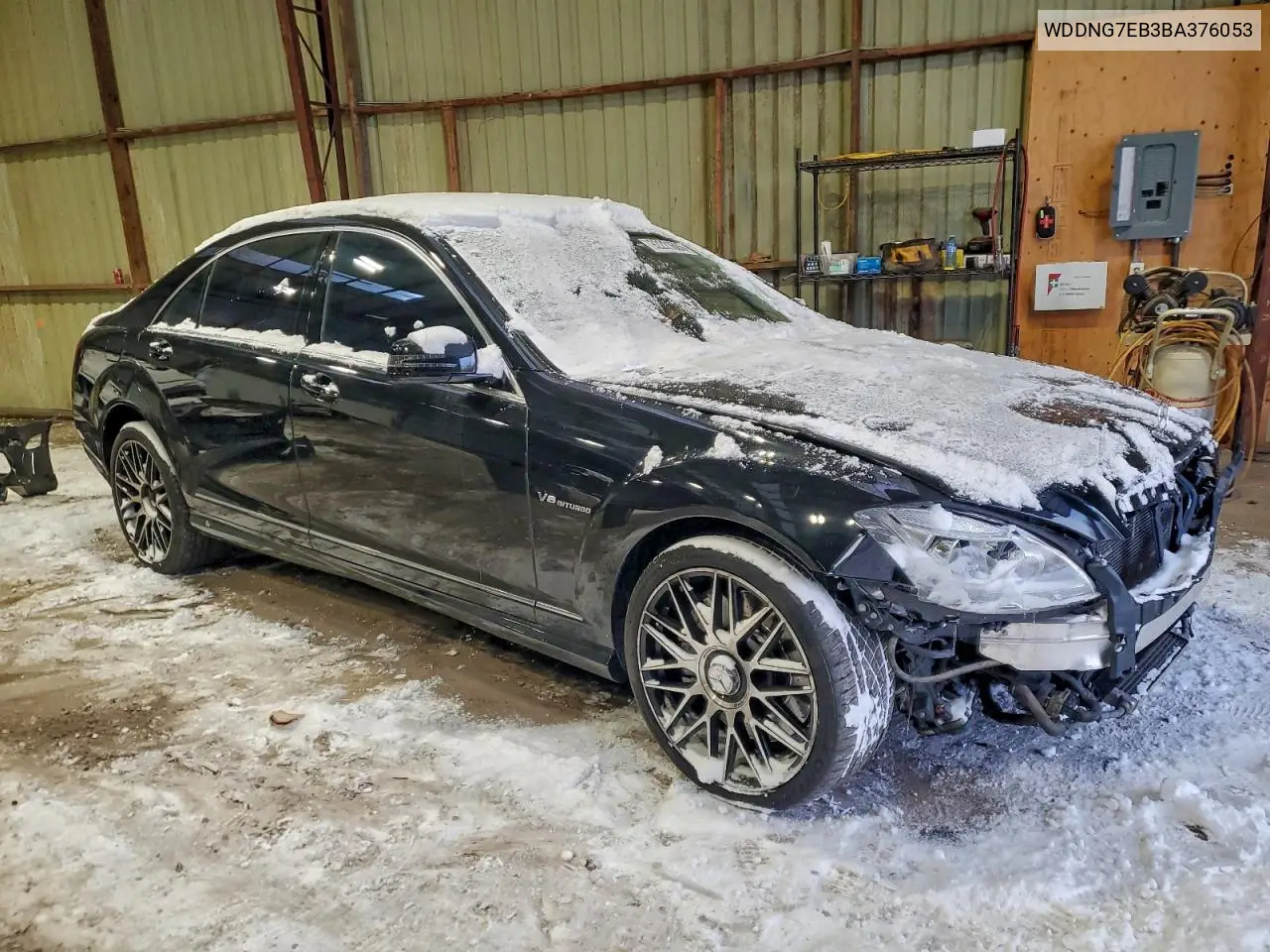 WDDNG7EB3BA376053 2011 Mercedes-Benz S 63 Amg