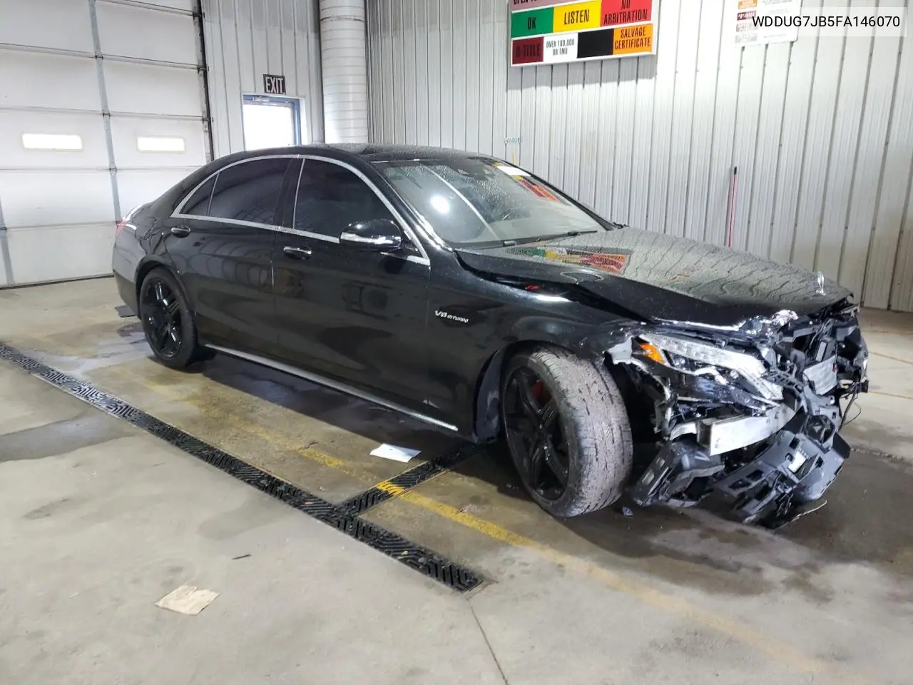 WDDUG7JB5FA146070 2015 Mercedes-Benz S 63 Amg