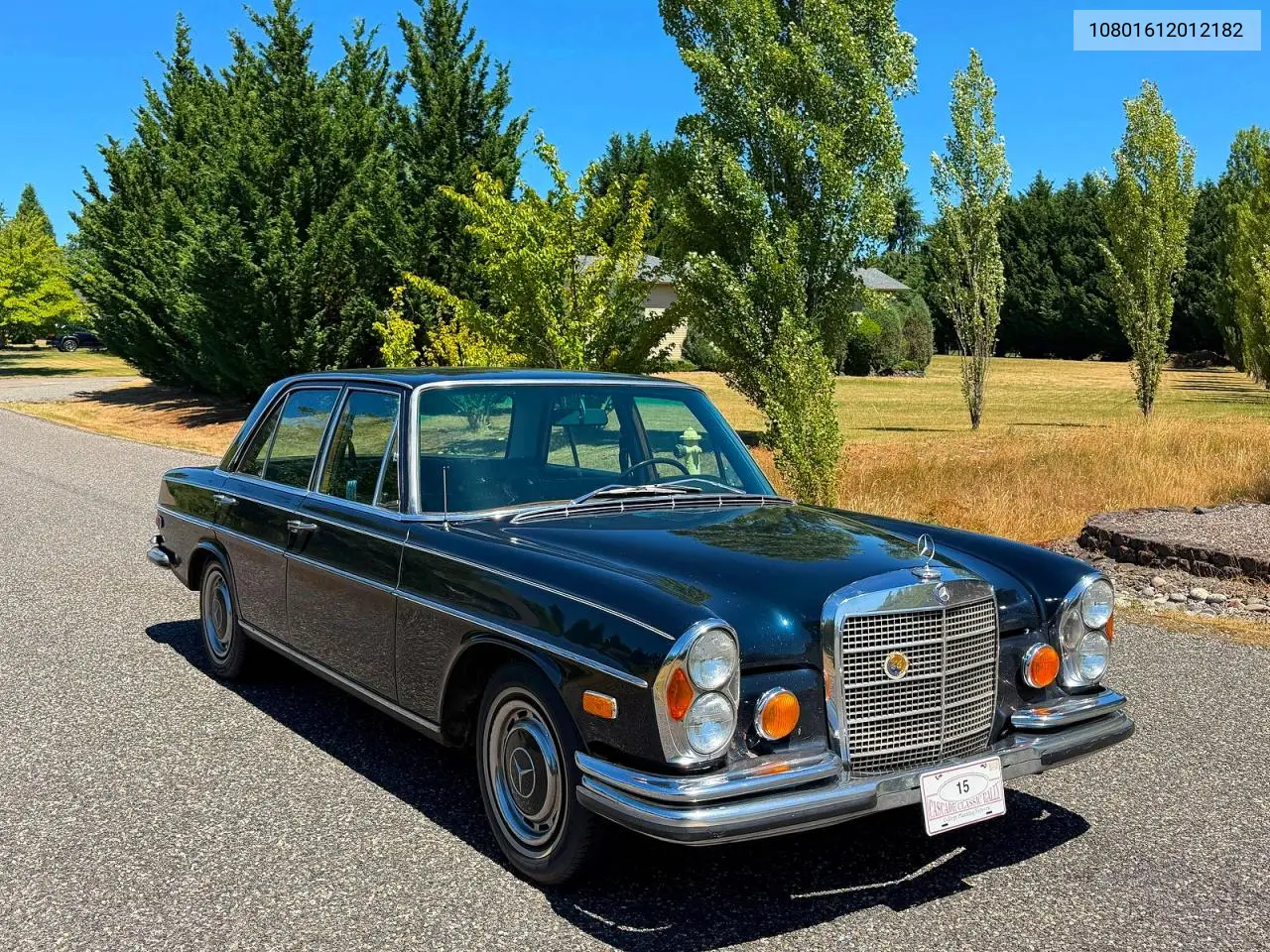 1968 Mercedes-Benz 280S VIN: 10801612012182 Lot: 62162956