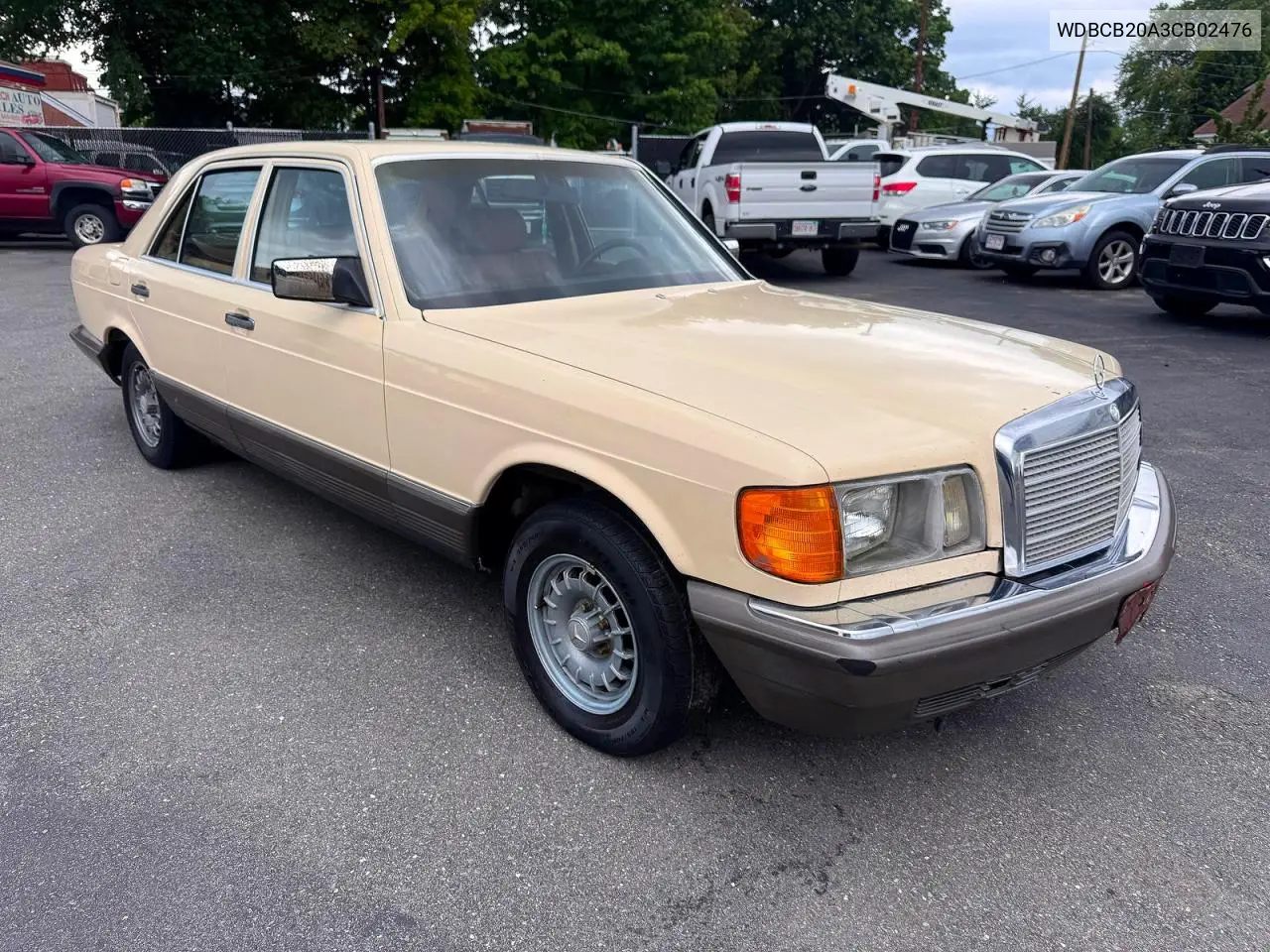1982 Mercedes-Benz 300 Sd VIN: WDBCB20A3CB02476 Lot: 62507506