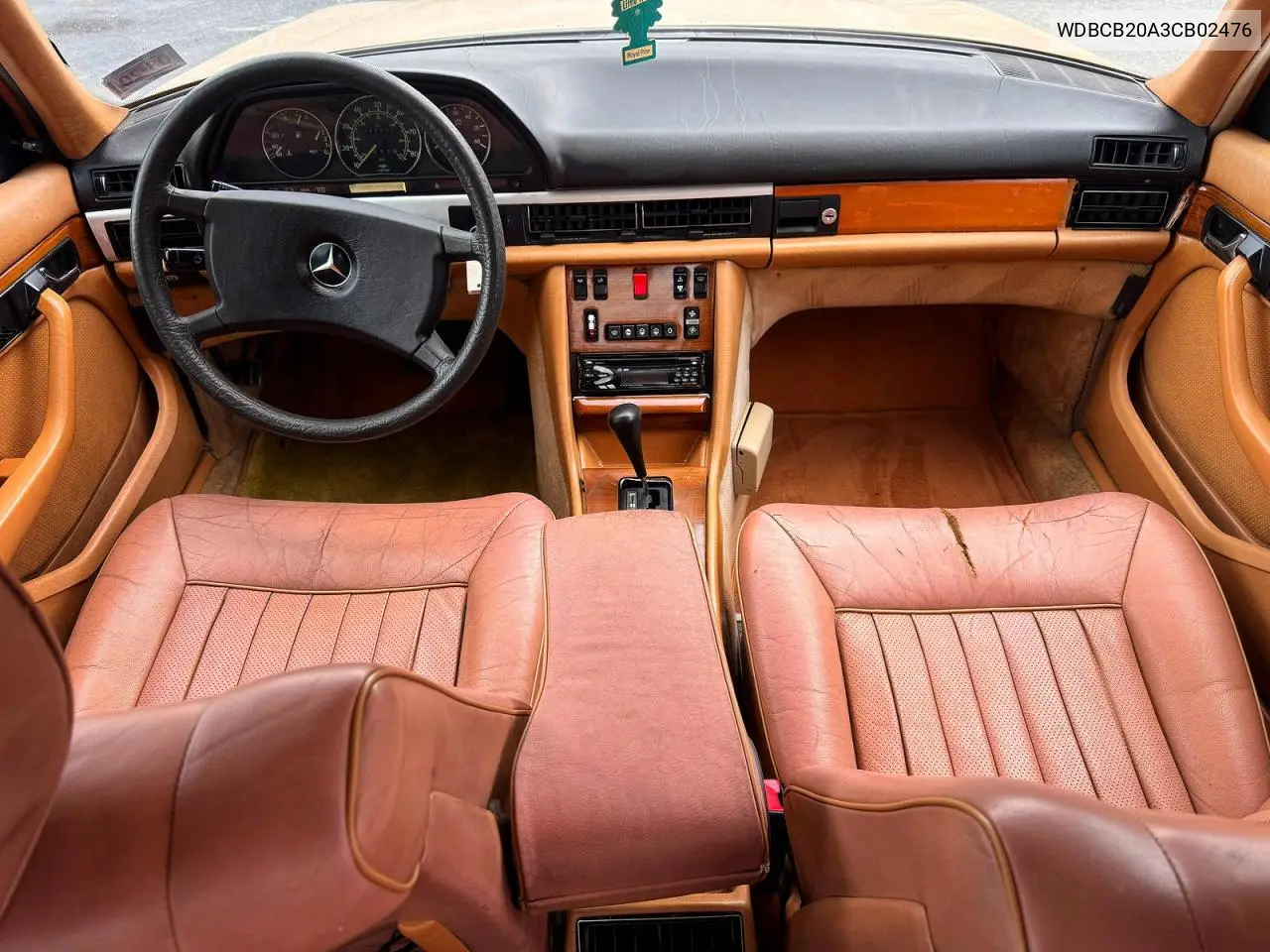 1982 Mercedes-Benz 300 Sd VIN: WDBCB20A3CB02476 Lot: 62507506