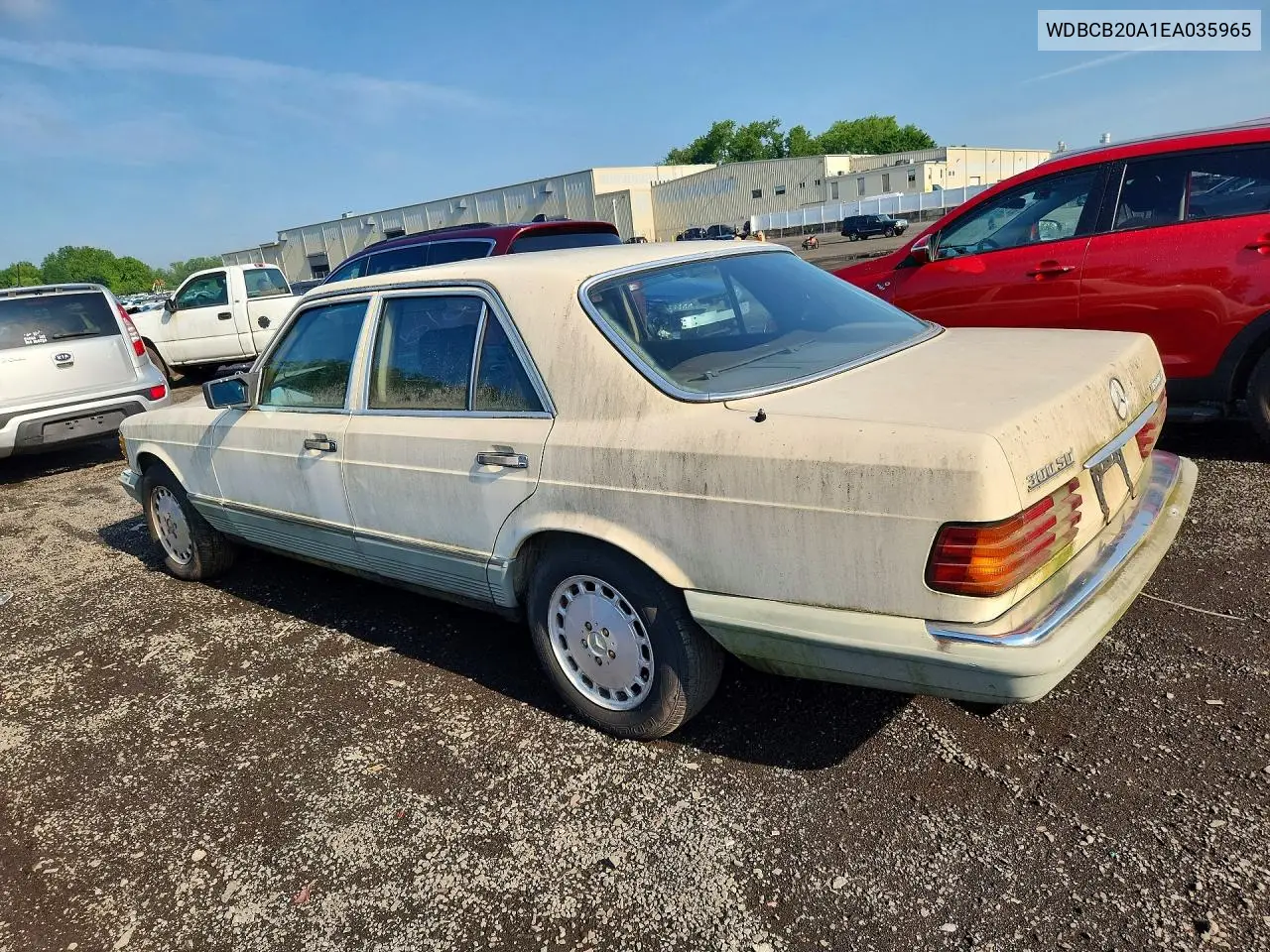 1984 Mercedes-Benz 300 Sd VIN: WDBCB20A1EA035965 Lot: 58937776