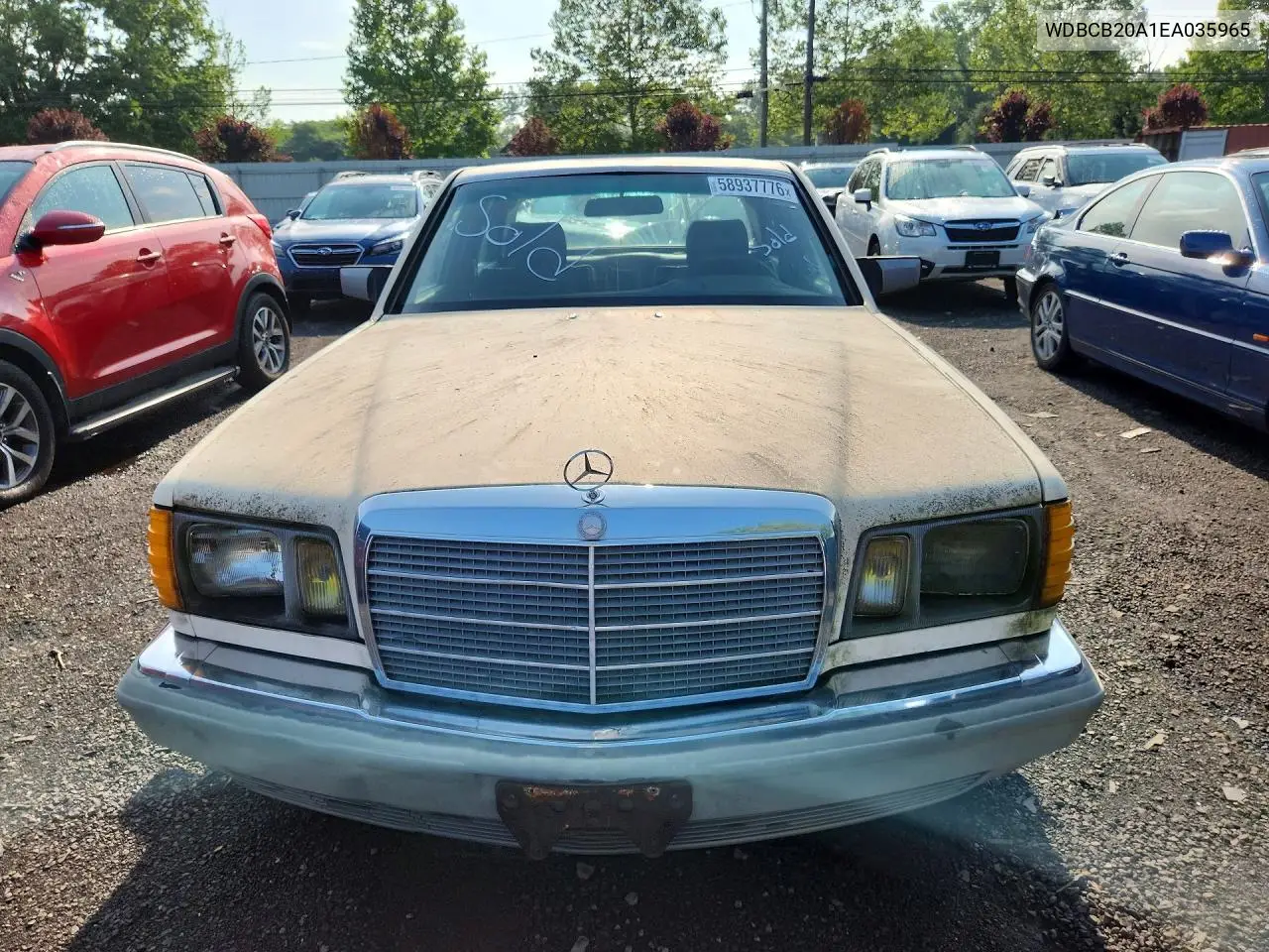 1984 Mercedes-Benz 300 Sd VIN: WDBCB20A1EA035965 Lot: 58937776