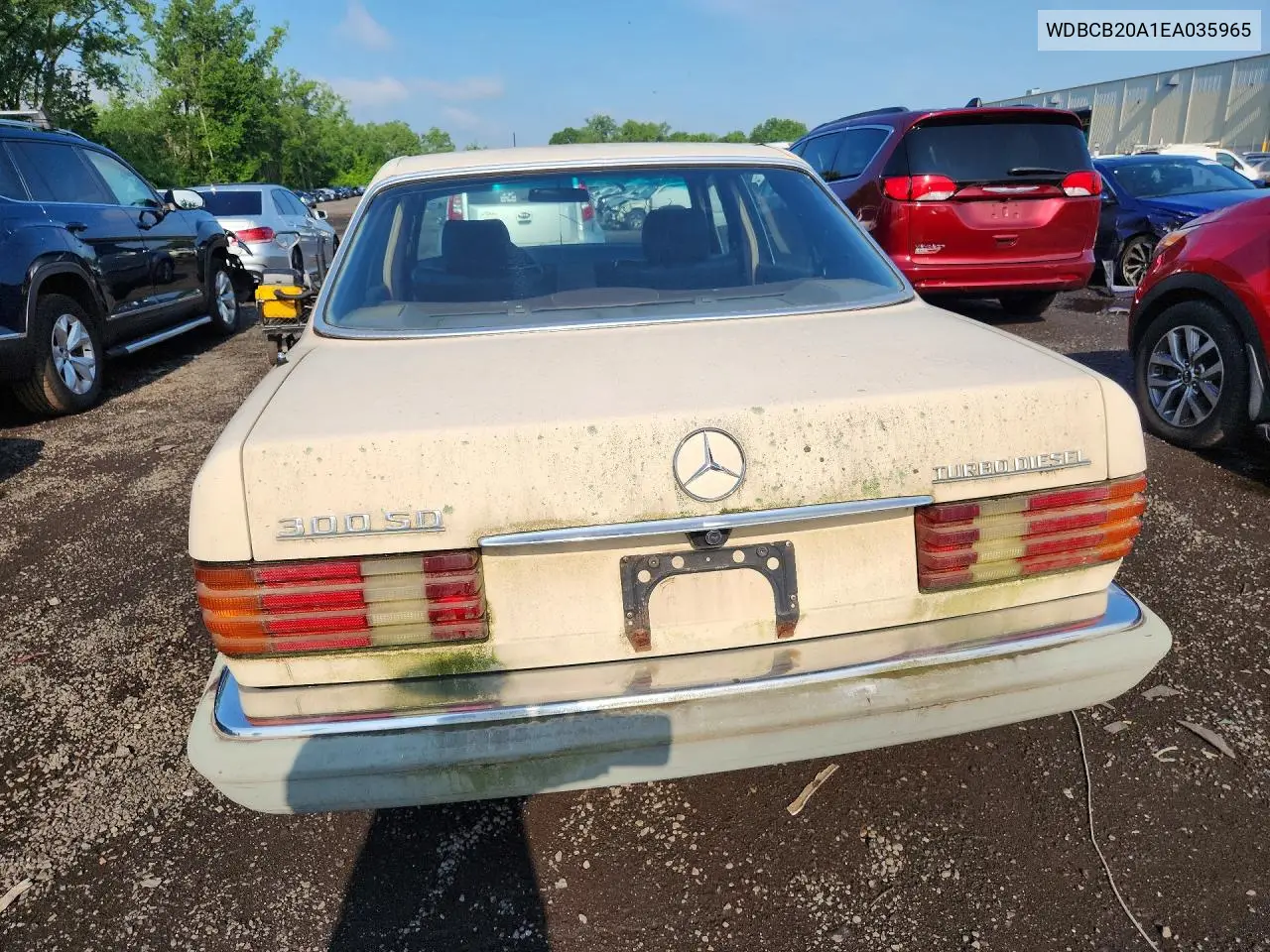 1984 Mercedes-Benz 300 Sd VIN: WDBCB20A1EA035965 Lot: 58937776