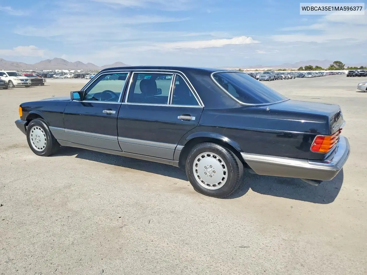 1991 Mercedes-Benz 420 Sel VIN: WDBCA35E1MA596377 Lot: 60865076
