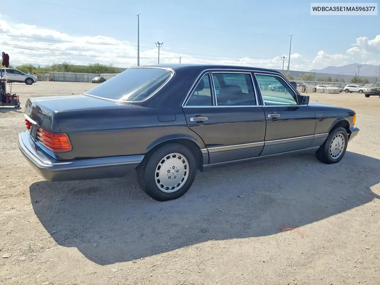 1991 Mercedes-Benz 420 Sel VIN: WDBCA35E1MA596377 Lot: 60865076