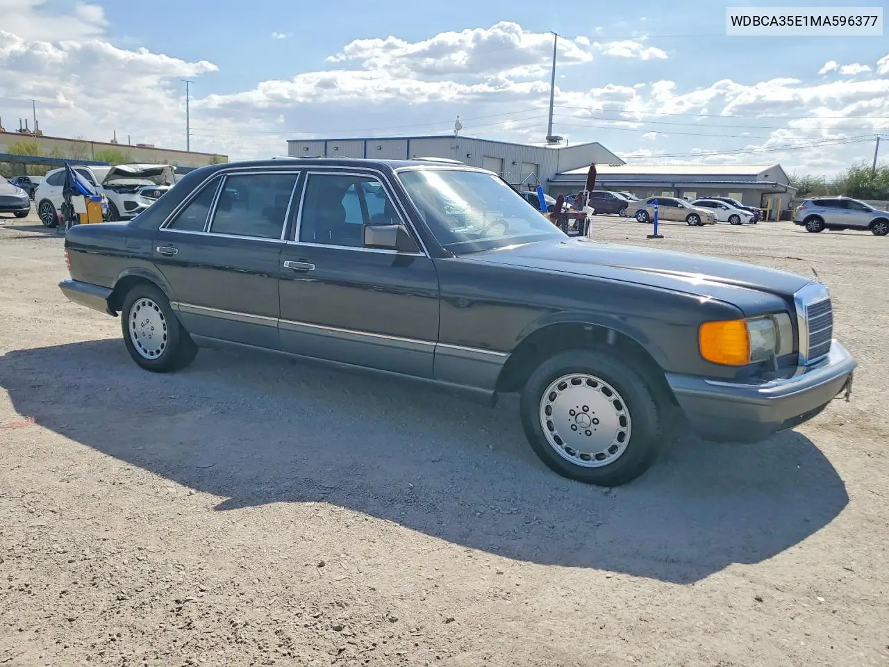 1991 Mercedes-Benz 420 Sel VIN: WDBCA35E1MA596377 Lot: 60865076