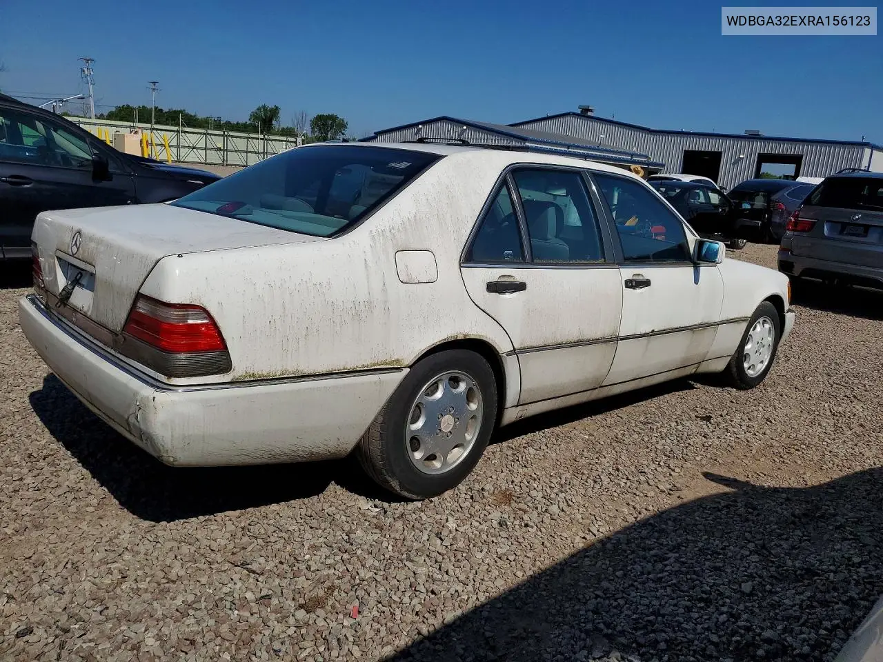 1994 Mercedes-Benz S 320 VIN: WDBGA32EXRA156123 Lot: 74514435