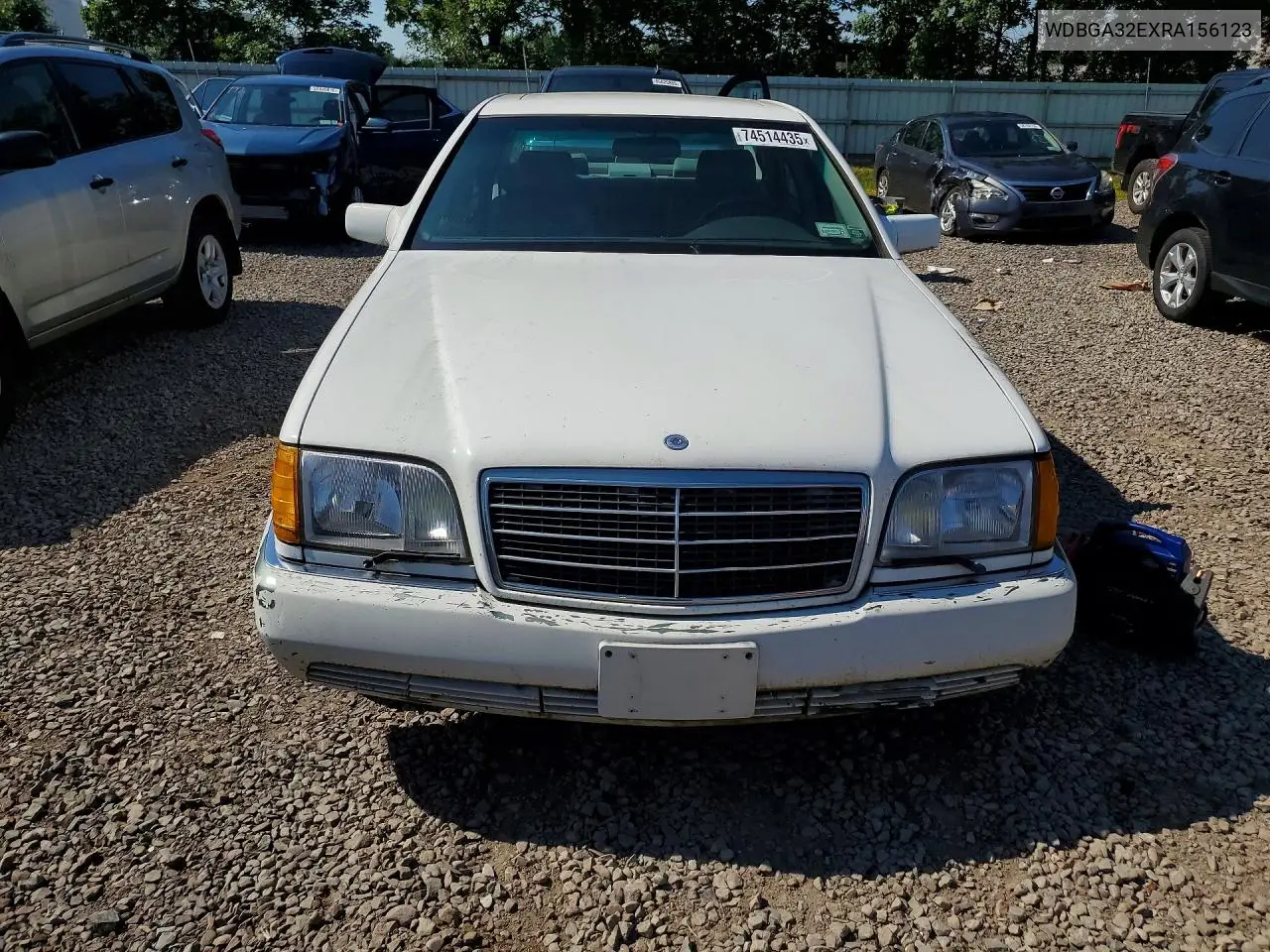 1994 Mercedes-Benz S 320 VIN: WDBGA32EXRA156123 Lot: 74514435