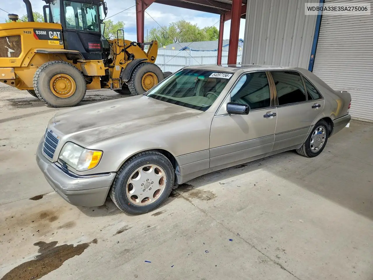 1995 Mercedes-Benz S 320 VIN: WDBGA33E3SA275006 Lot: 55384666