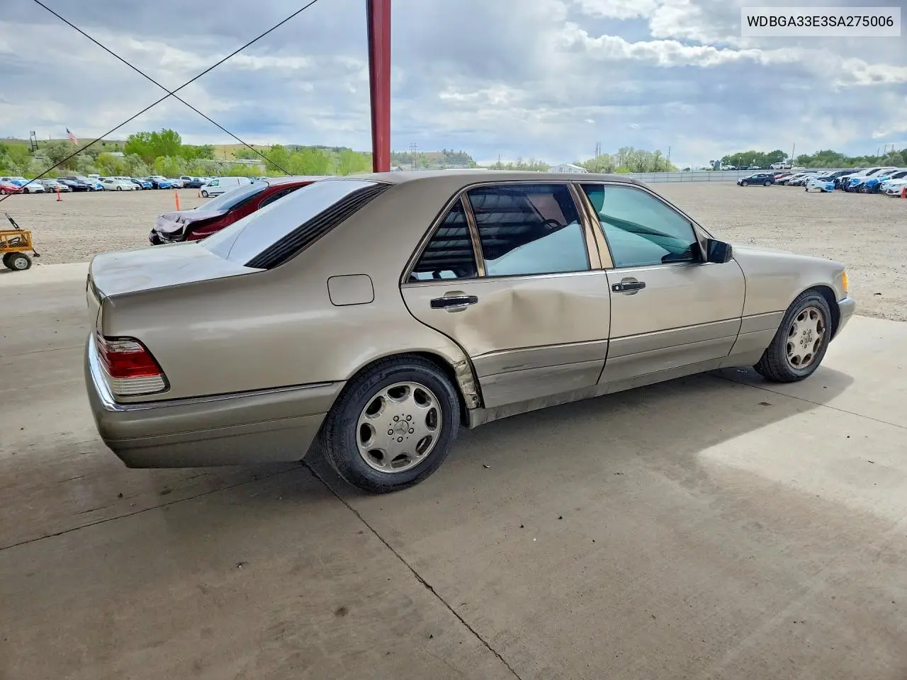 1995 Mercedes-Benz S 320 VIN: WDBGA33E3SA275006 Lot: 55384666