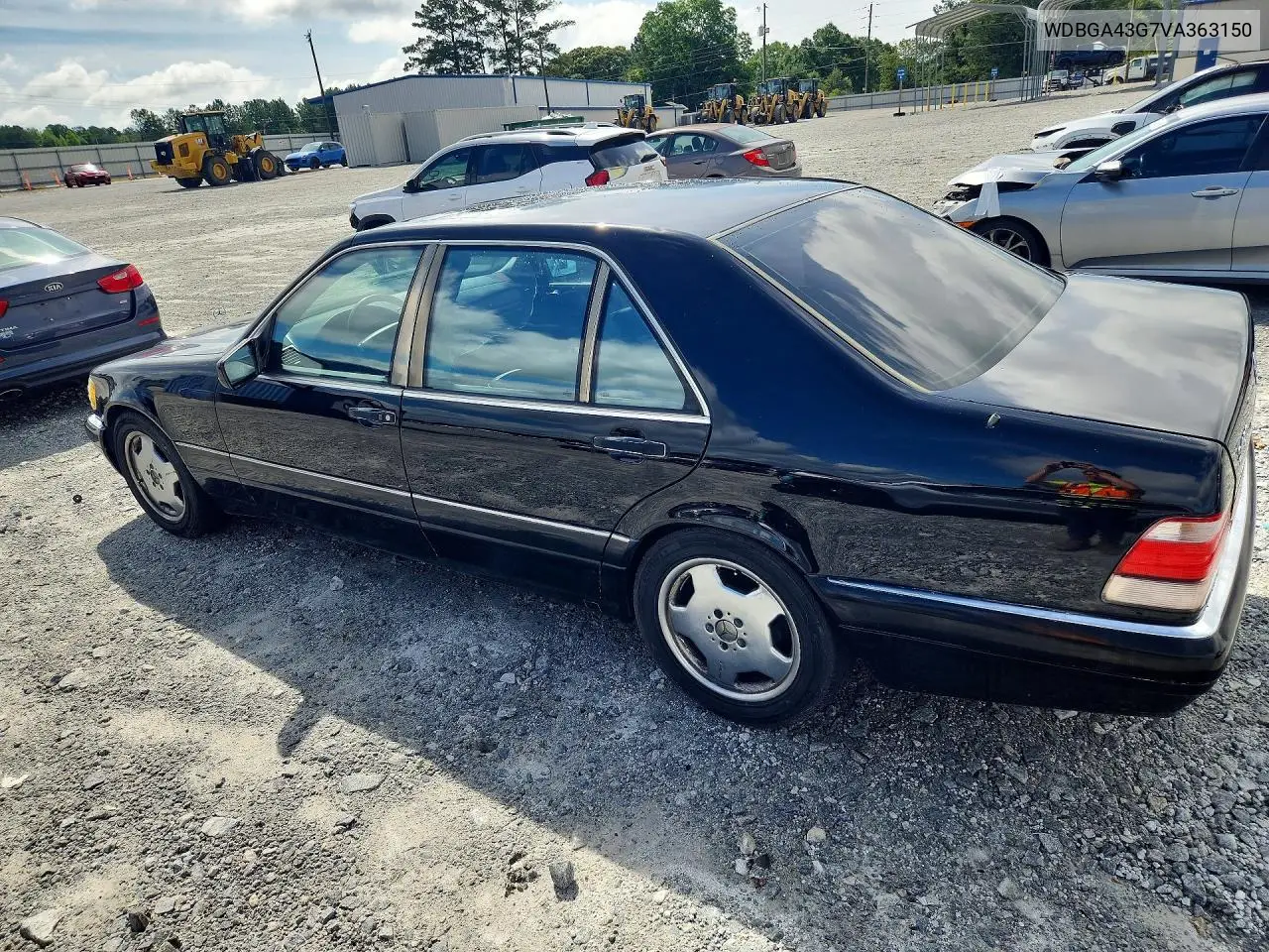 1997 Mercedes-Benz S 420 VIN: WDBGA43G7VA363150 Lot: 57856146
