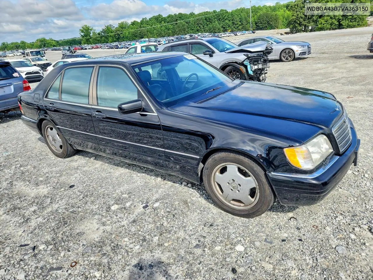 1997 Mercedes-Benz S 420 VIN: WDBGA43G7VA363150 Lot: 57856146