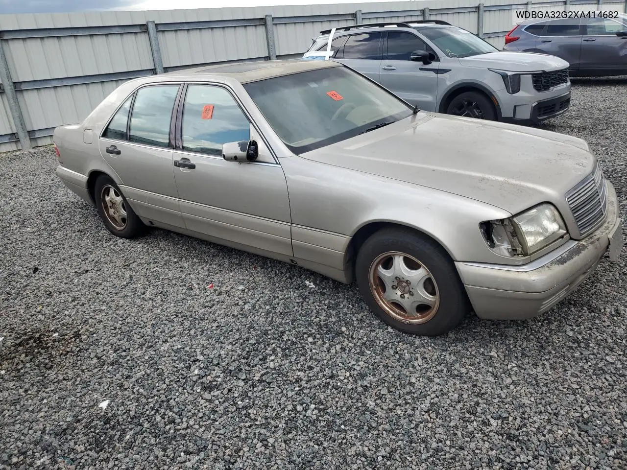 1999 Mercedes-Benz S 320W VIN: WDBGA32G2XA414682 Lot: 58645856