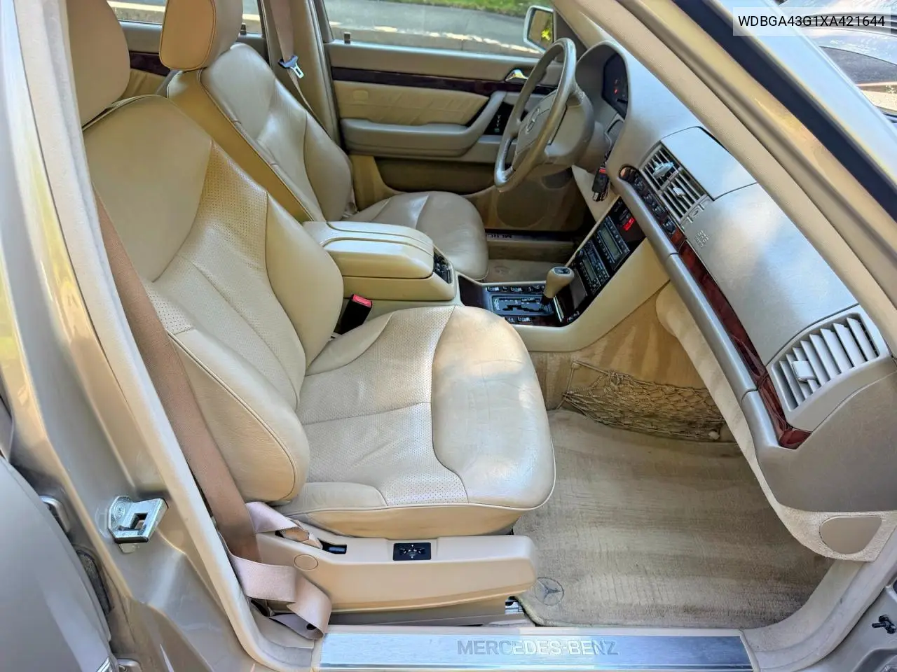 1999 Mercedes-Benz S 420 VIN: WDBGA43G1XA421644 Lot: 61214336