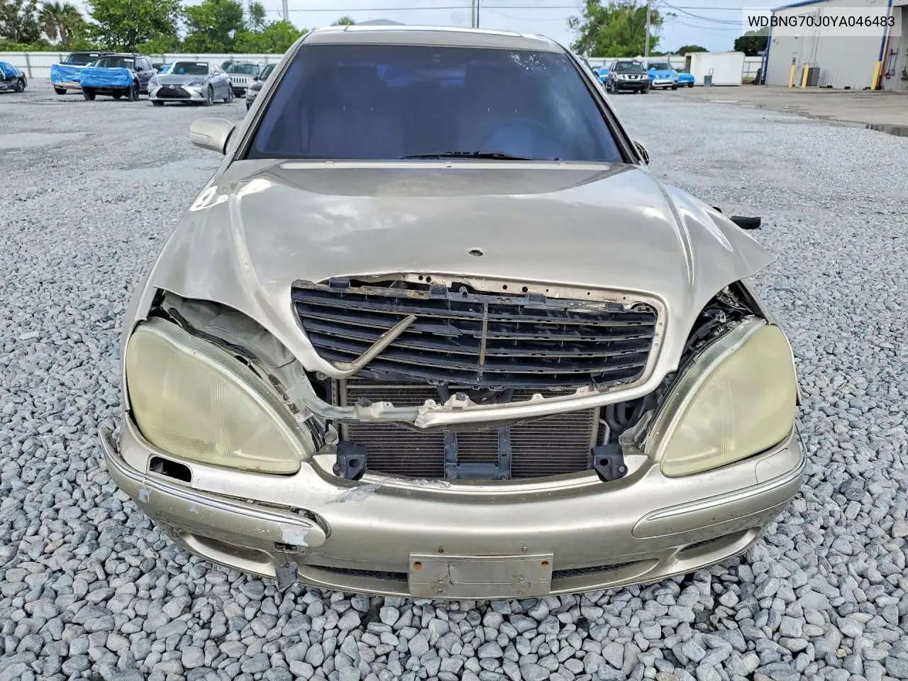 2000 Mercedes-Benz S 430 VIN: WDBNG70J0YA046483 Lot: 56744456