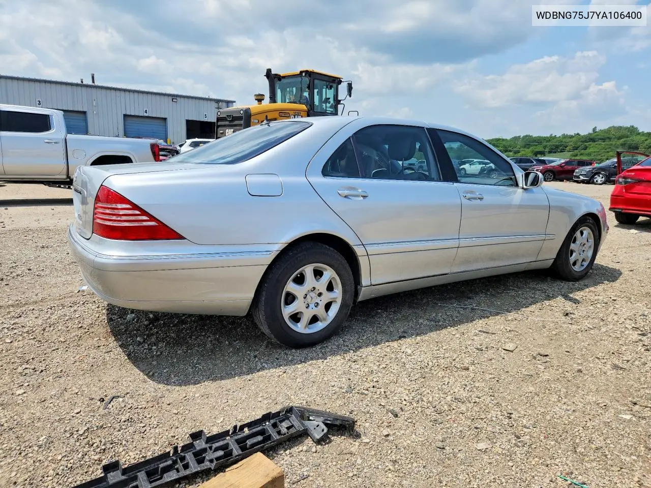 2000 Mercedes-Benz S 500 VIN: WDBNG75J7YA106400 Lot: 61698426