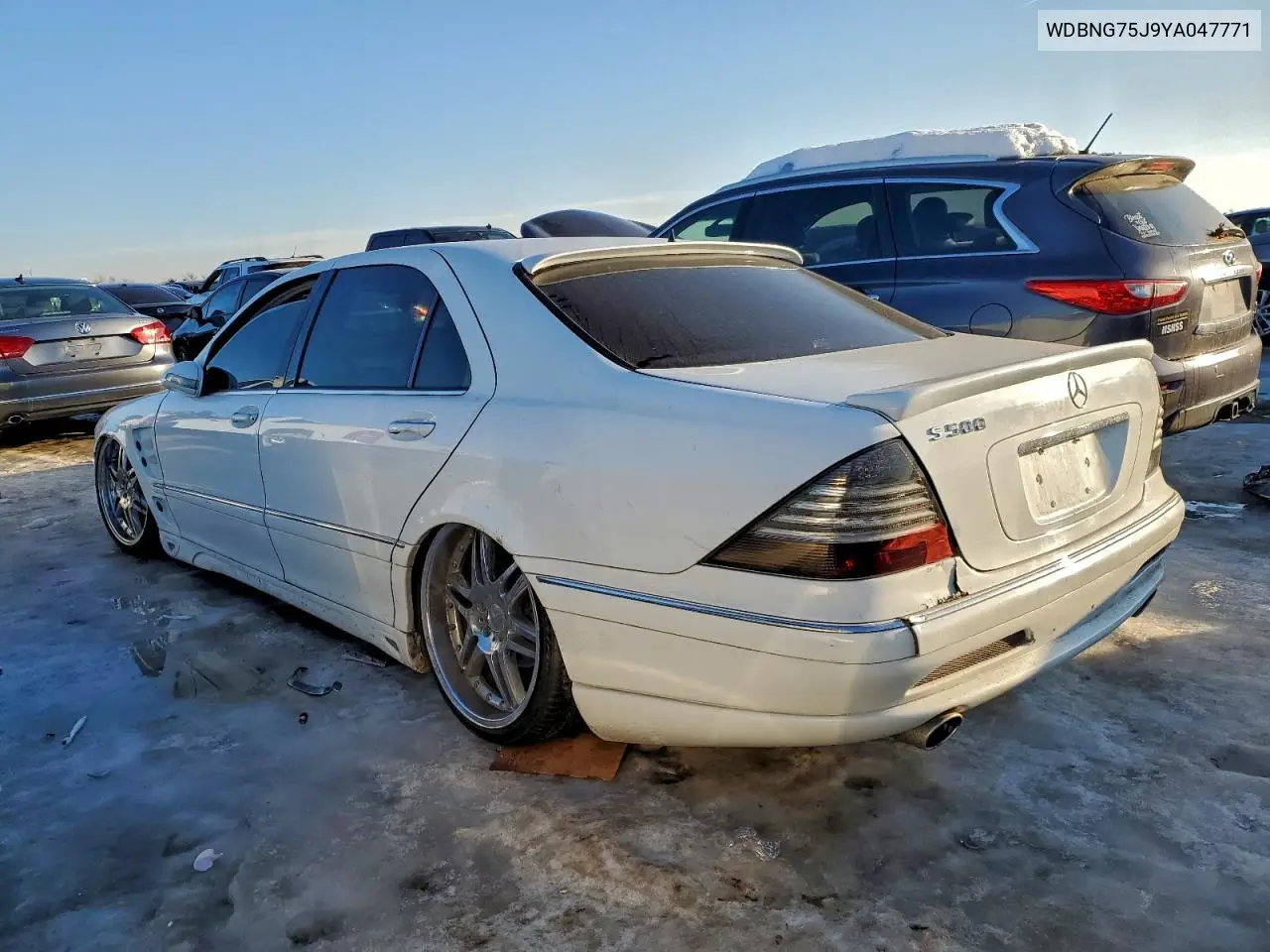 WDBNG75J9YA047771 2000 Mercedes-Benz S 500