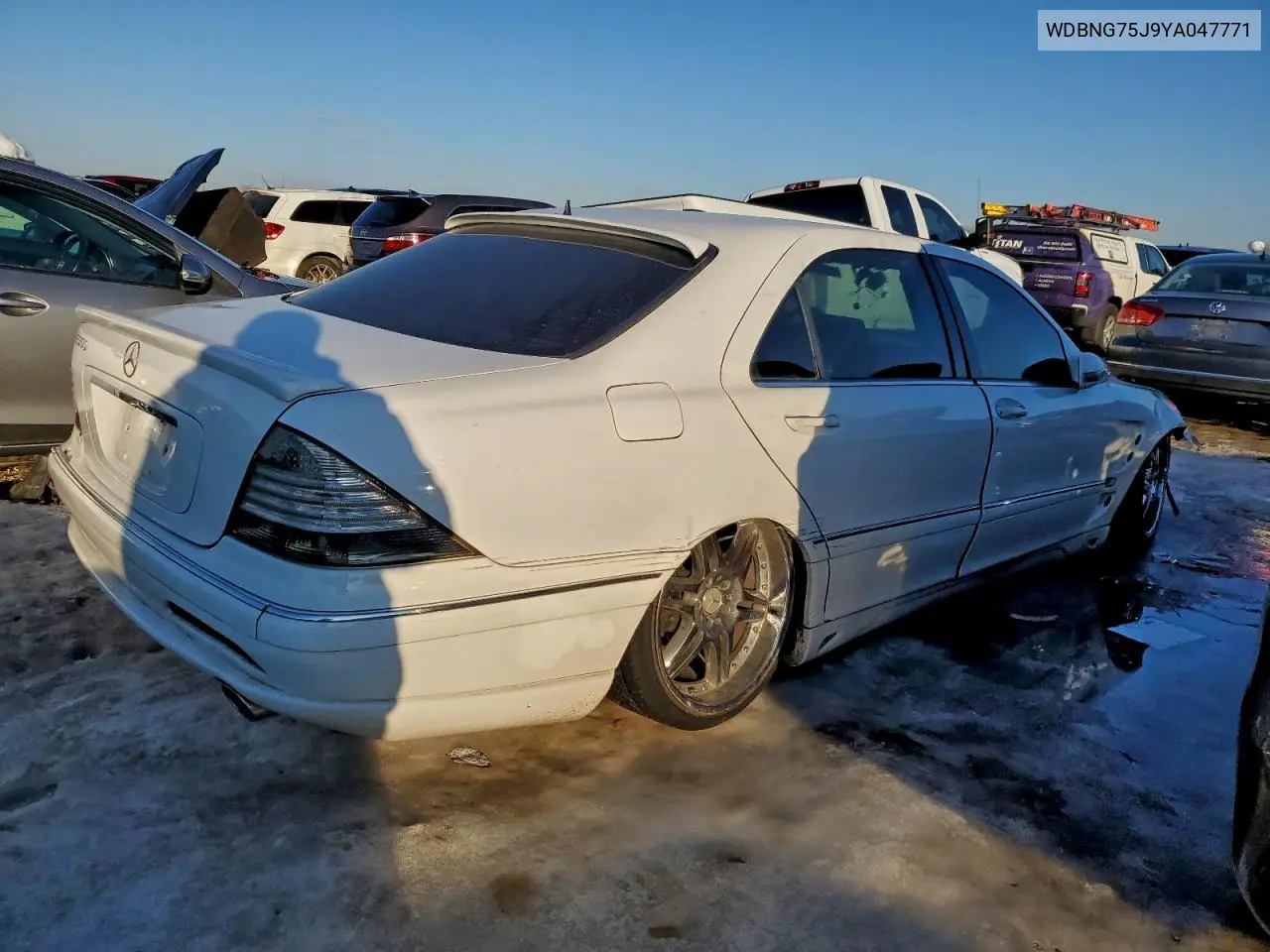 WDBNG75J9YA047771 2000 Mercedes-Benz S 500