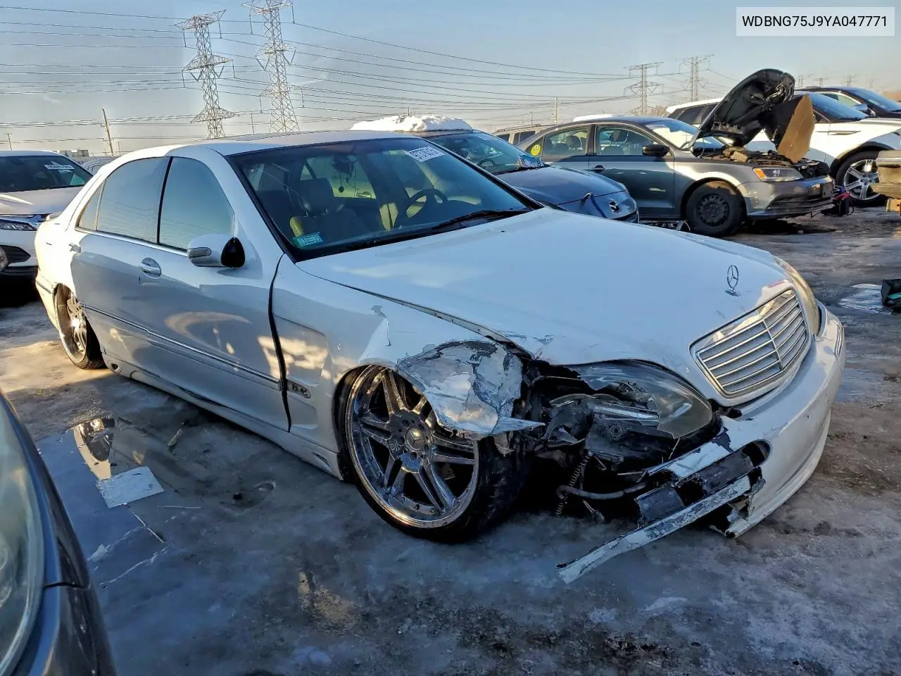 WDBNG75J9YA047771 2000 Mercedes-Benz S 500