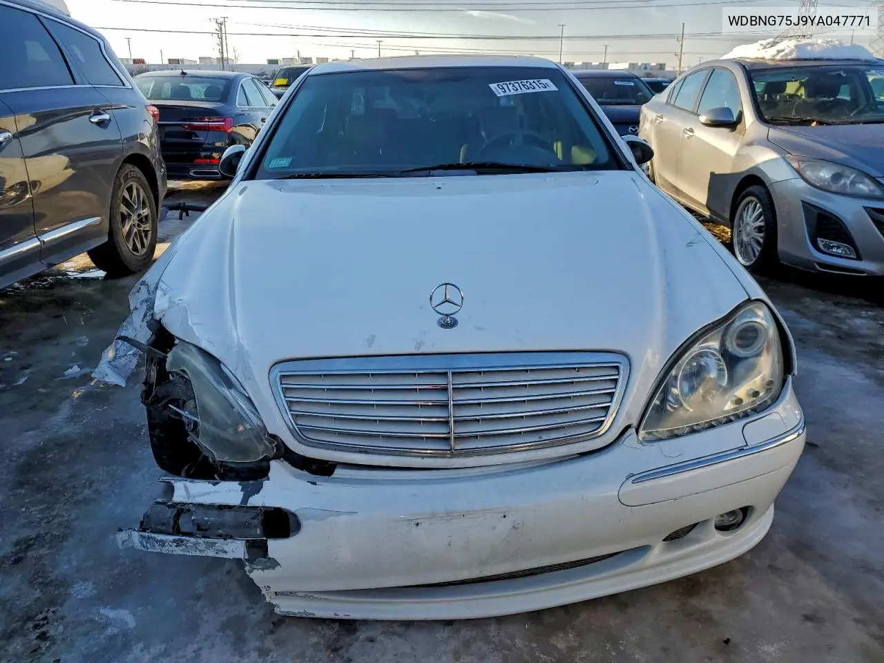 WDBNG75J9YA047771 2000 Mercedes-Benz S 500