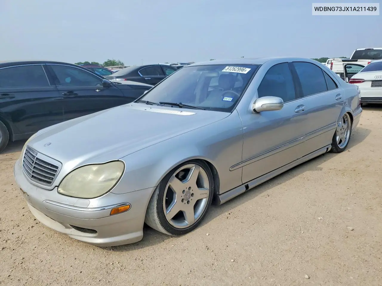2001 Mercedes-Benz S 55 Amg VIN: WDBNG73JX1A211439 Lot: 51262996