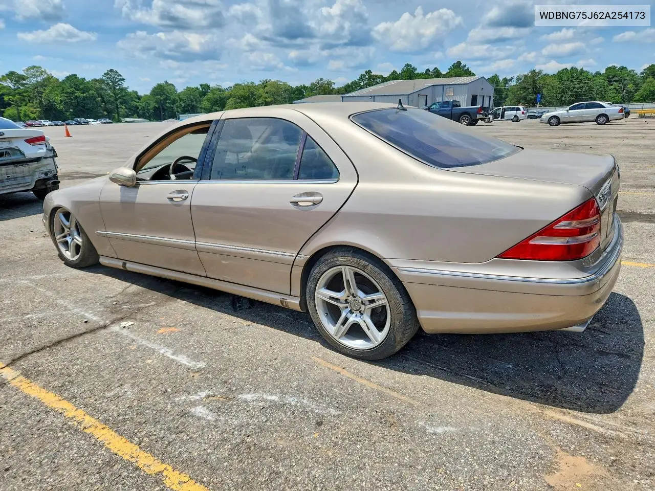2002 Mercedes-Benz S 500 VIN: WDBNG75J62A254173 Lot: 56952556