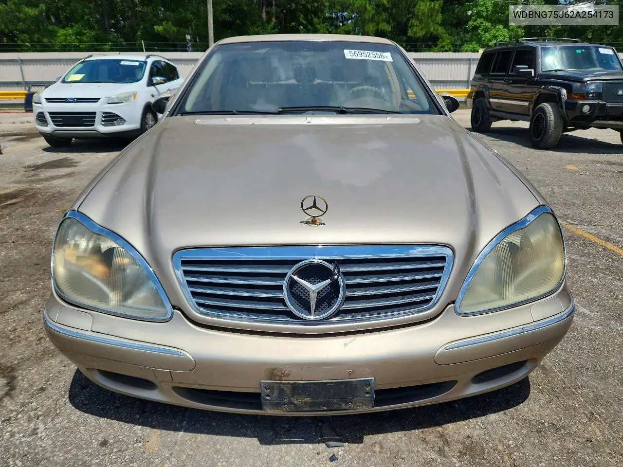 2002 Mercedes-Benz S 500 VIN: WDBNG75J62A254173 Lot: 56952556