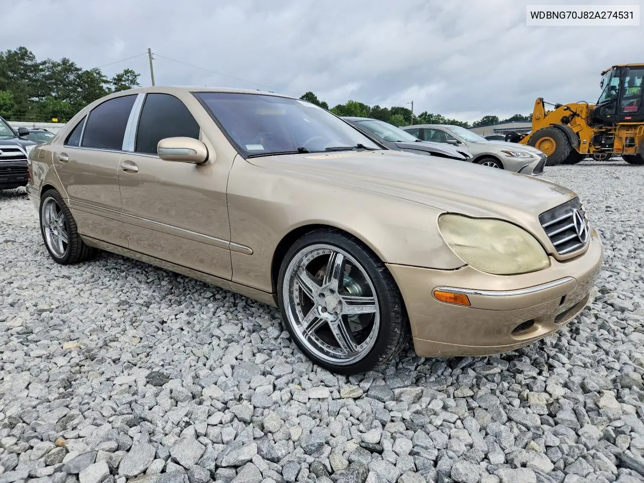 2002 Mercedes-Benz S 430 VIN: WDBNG70J82A274531 Lot: 57812146