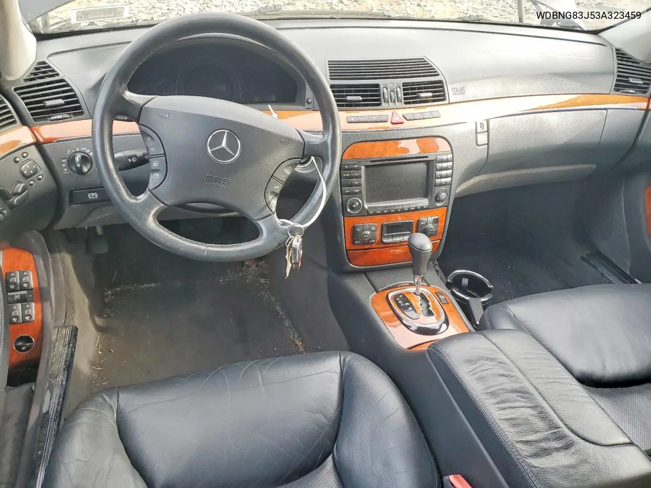 2003 Mercedes-Benz S 430 4Matic VIN: WDBNG83J53A323459 Lot: 57830946