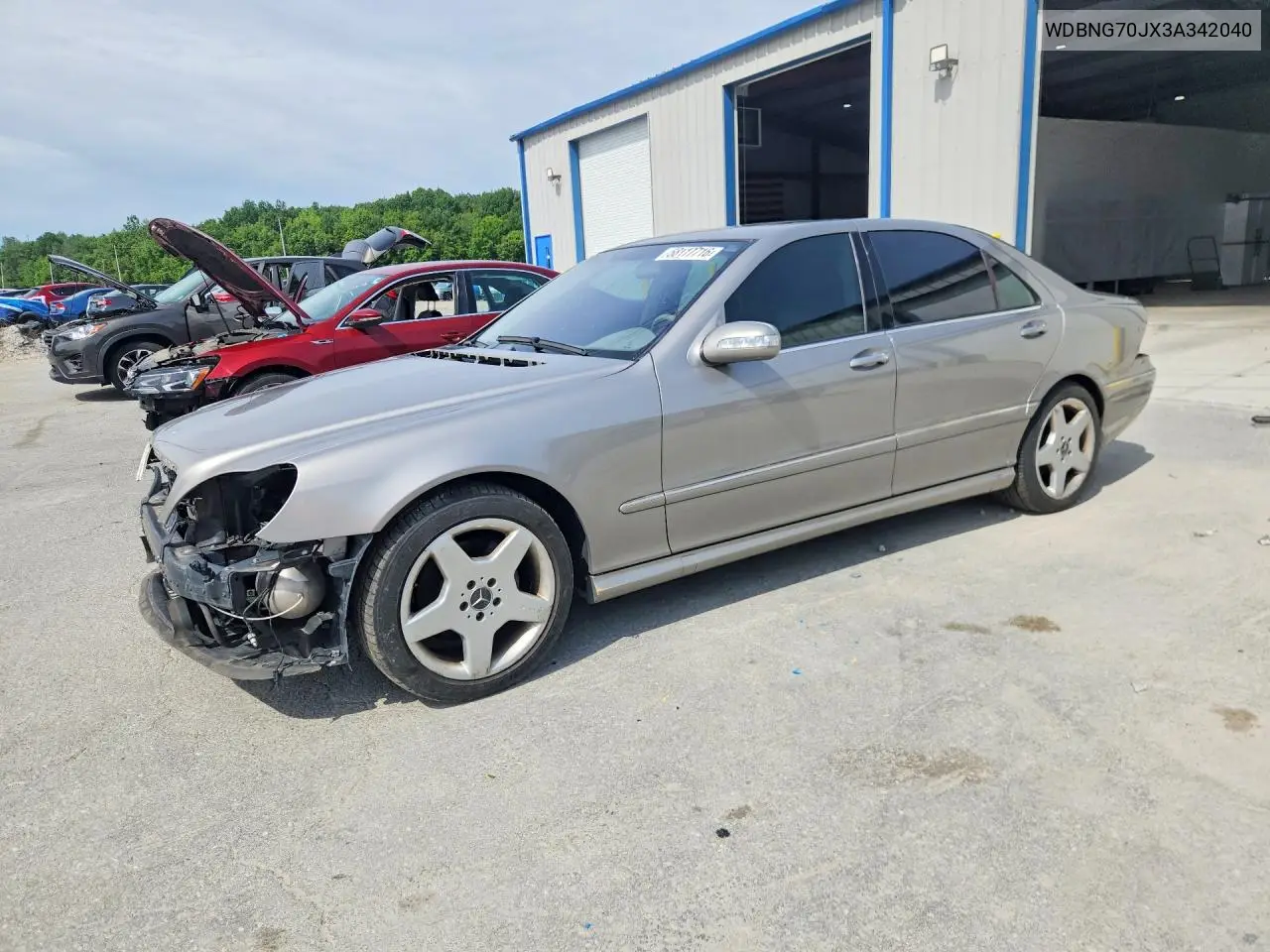 2003 Mercedes-Benz S 430 VIN: WDBNG70JX3A342040 Lot: 58117716