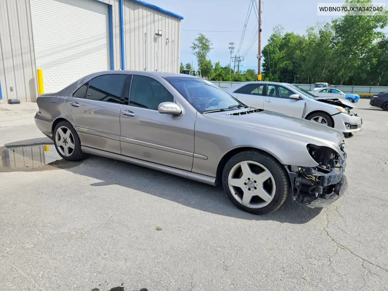 2003 Mercedes-Benz S 430 VIN: WDBNG70JX3A342040 Lot: 58117716