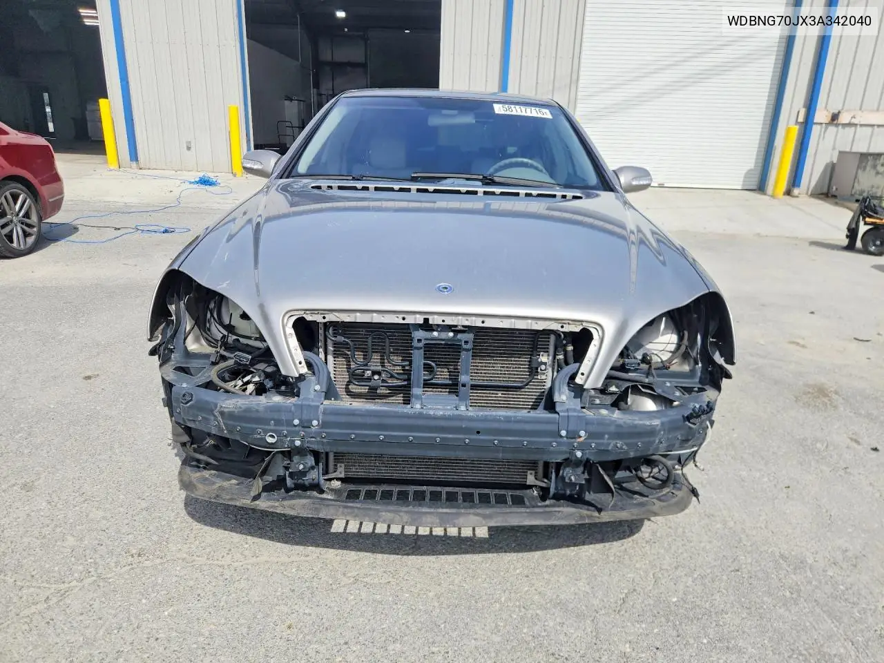 2003 Mercedes-Benz S 430 VIN: WDBNG70JX3A342040 Lot: 58117716