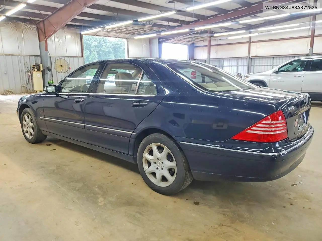 2003 Mercedes-Benz S 500 4Matic VIN: WDBNG84J83A372525 Lot: 60648636