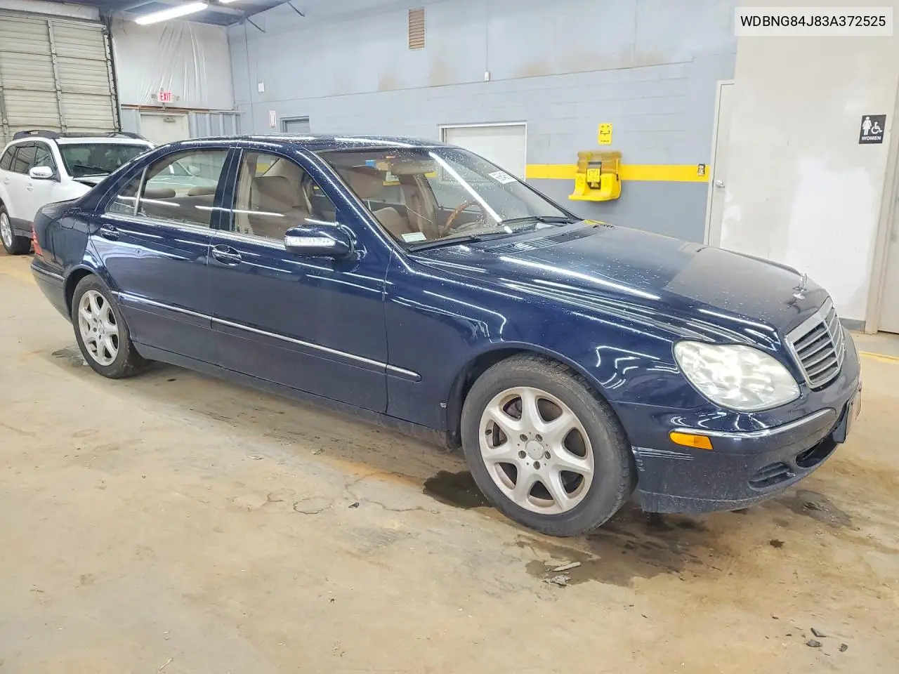 2003 Mercedes-Benz S 500 4Matic VIN: WDBNG84J83A372525 Lot: 60648636