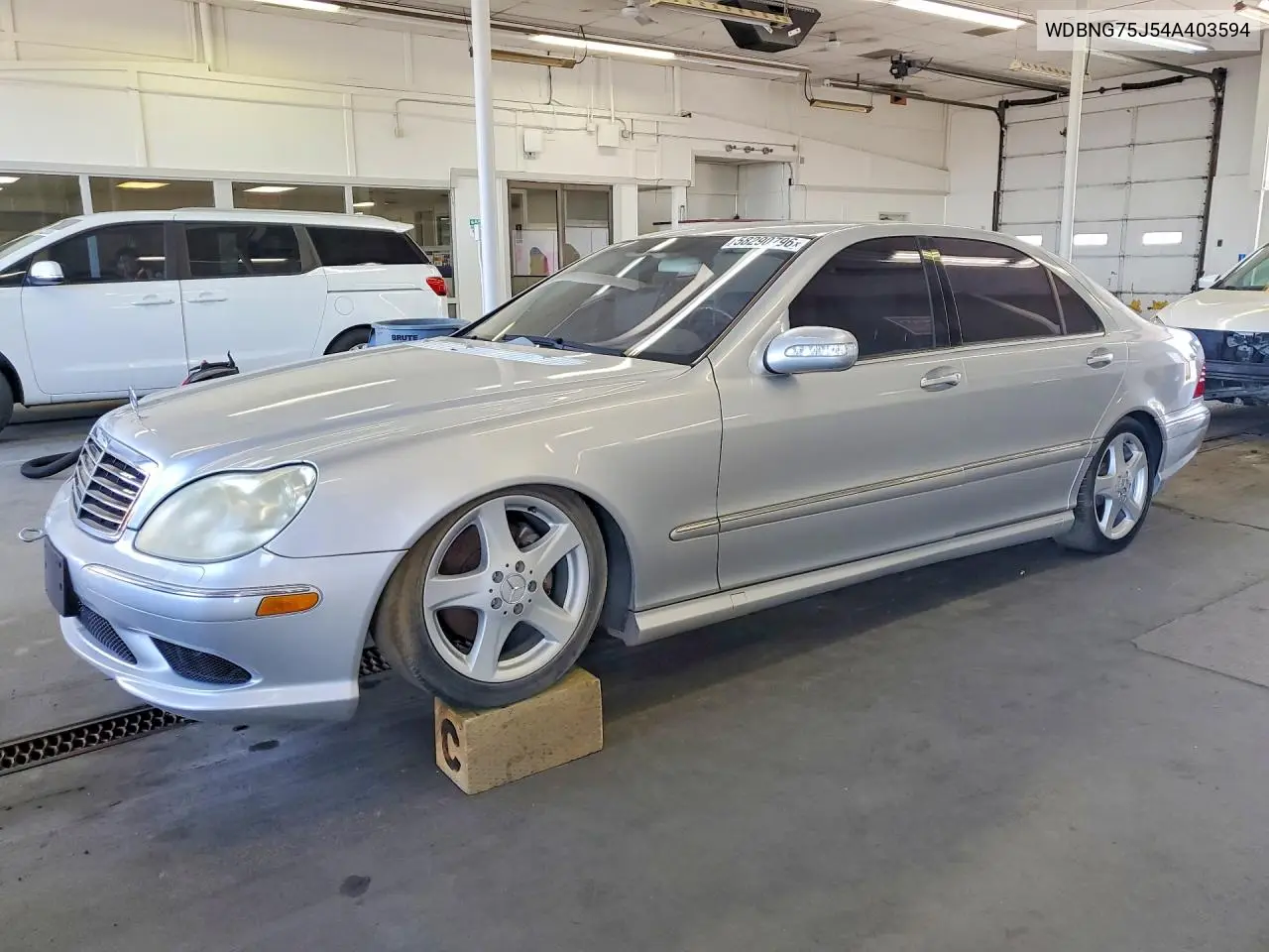 2004 Mercedes-Benz S 500 VIN: WDBNG75J54A403594 Lot: 58290796