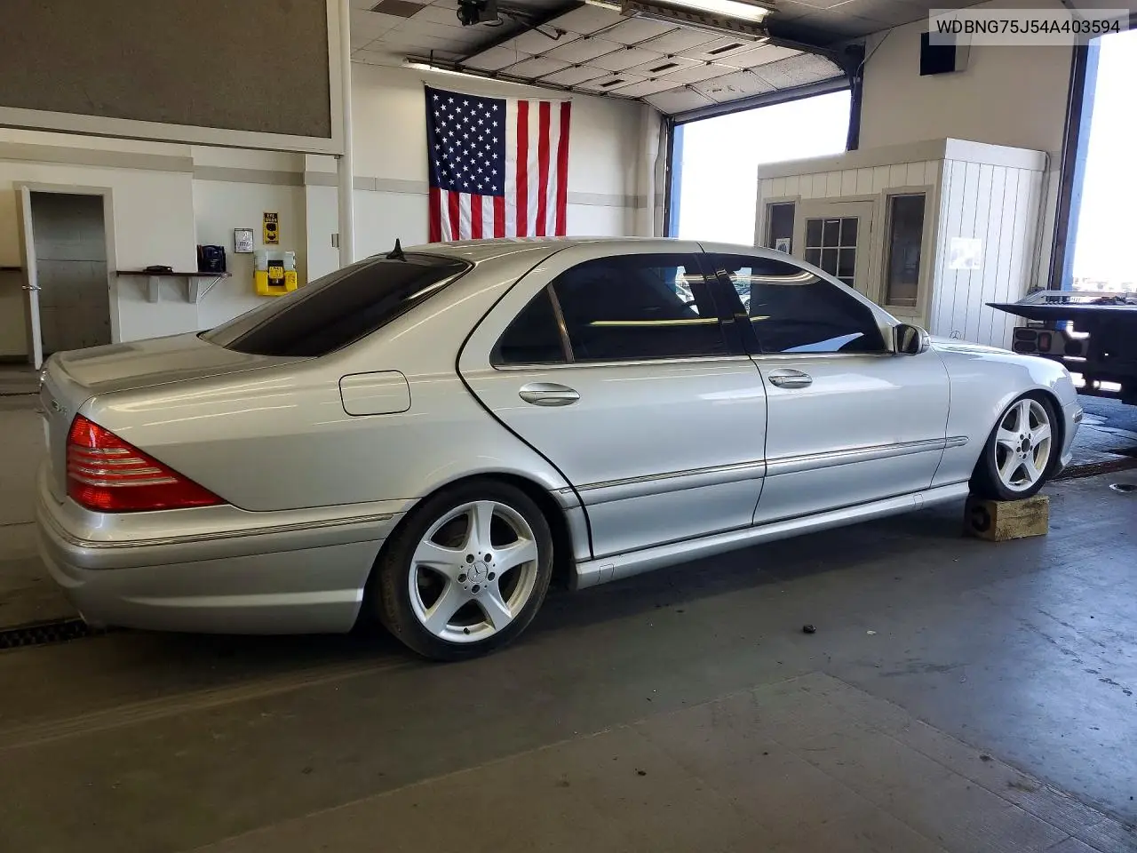 2004 Mercedes-Benz S 500 VIN: WDBNG75J54A403594 Lot: 58290796