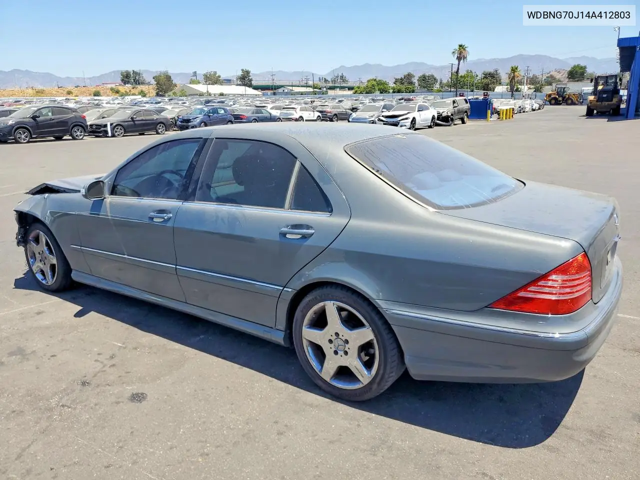 2004 Mercedes-Benz S 430 VIN: WDBNG70J14A412803 Lot: 59983346