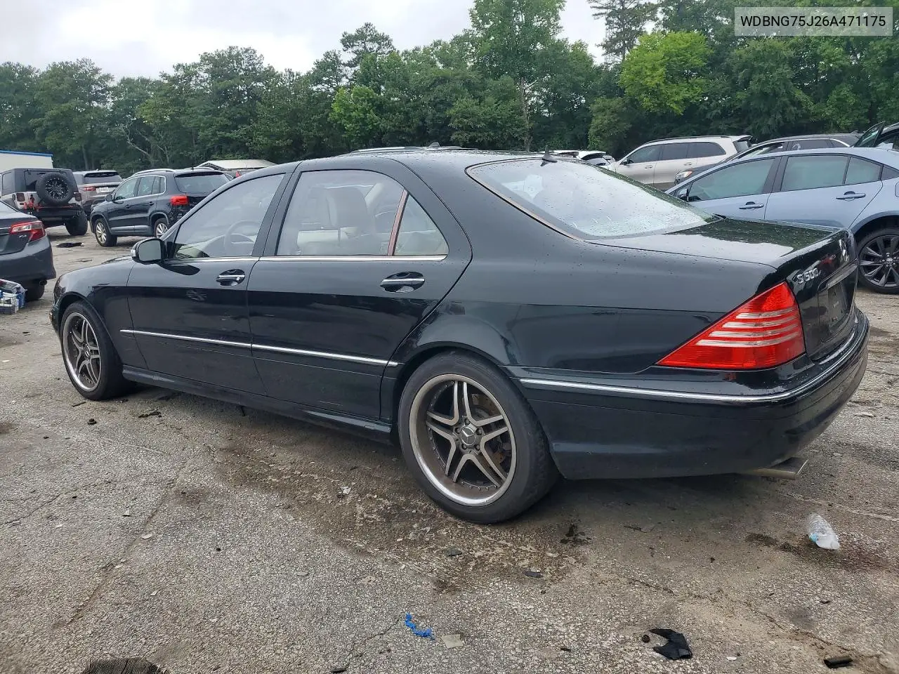 2006 Mercedes-Benz S 500 VIN: WDBNG75J26A471175 Lot: 59138206
