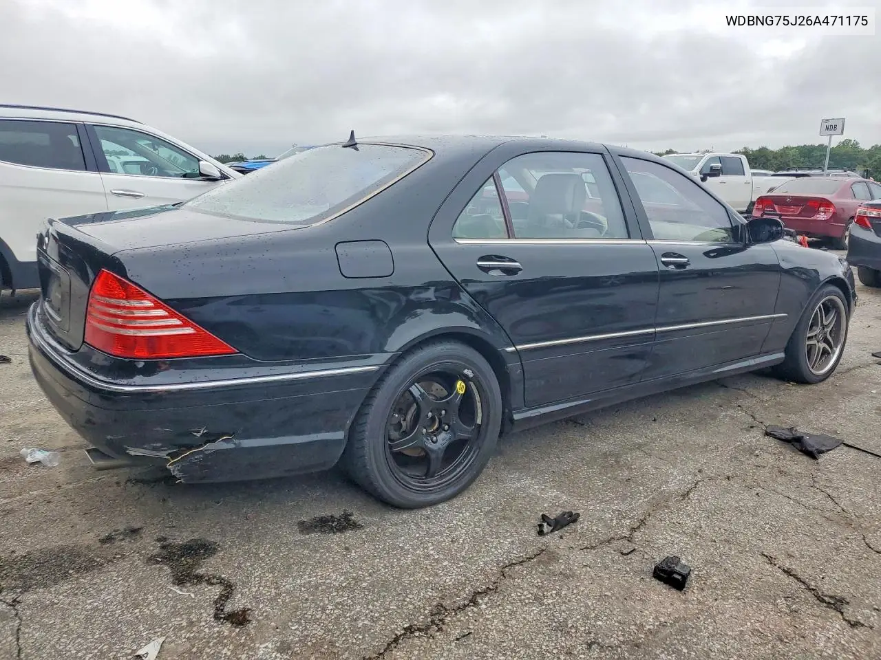 2006 Mercedes-Benz S 500 VIN: WDBNG75J26A471175 Lot: 59138206