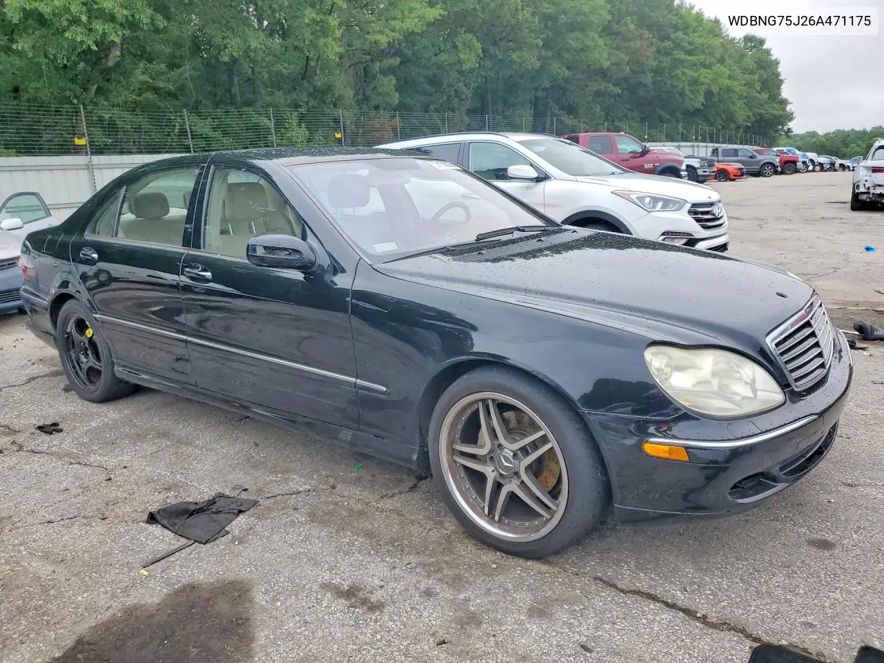 2006 Mercedes-Benz S 500 VIN: WDBNG75J26A471175 Lot: 59138206