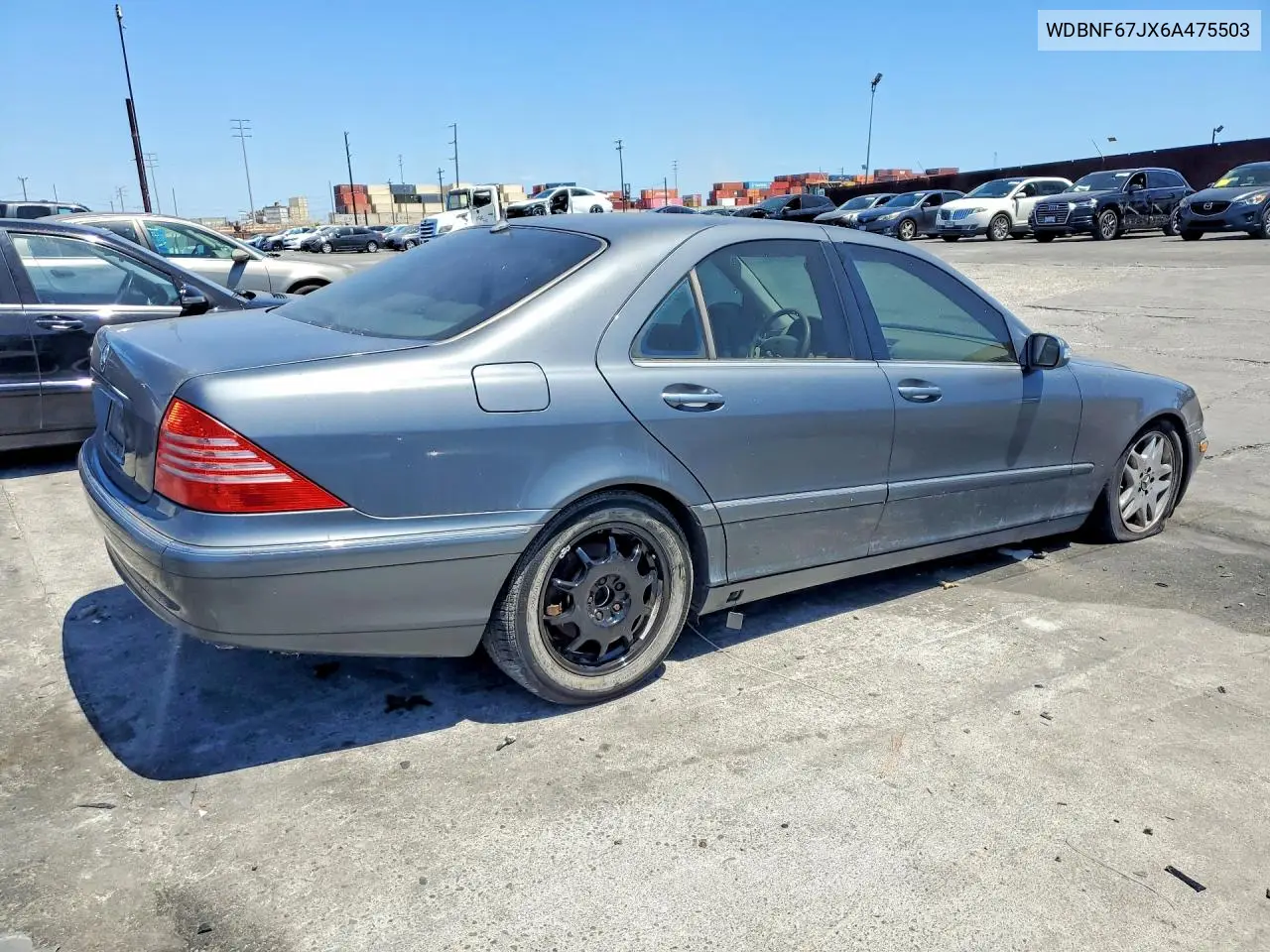 2006 Mercedes-Benz S 350 VIN: WDBNF67JX6A475503 Lot: 62099256
