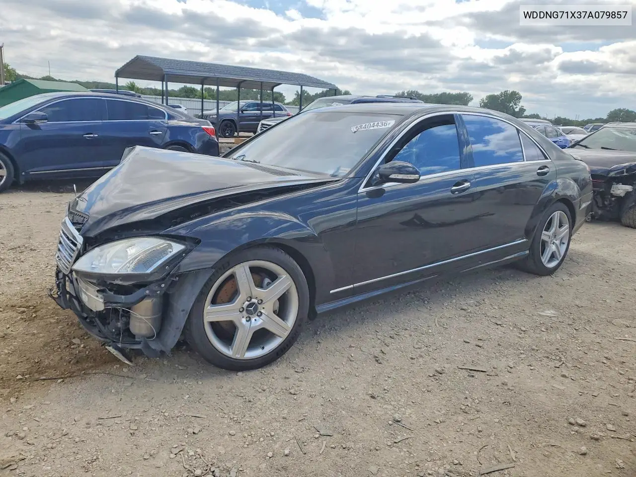 2007 Mercedes-Benz S 550 VIN: WDDNG71X37A079857 Lot: 58404436