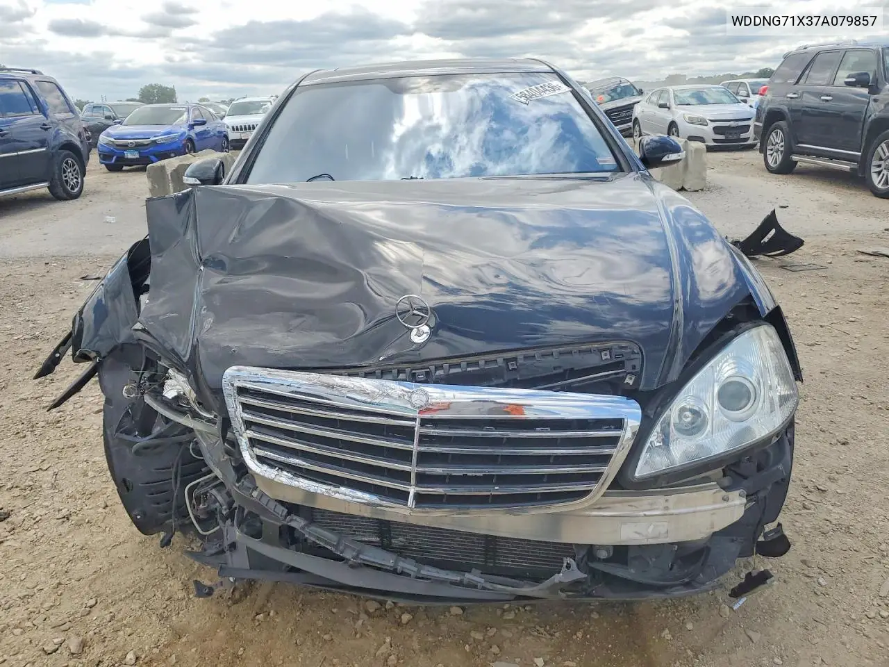 2007 Mercedes-Benz S 550 VIN: WDDNG71X37A079857 Lot: 58404436