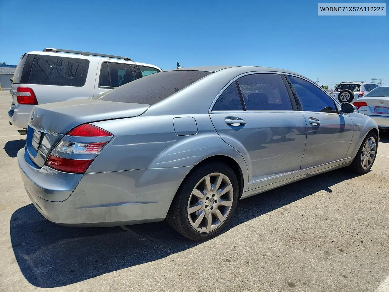 2007 Mercedes-Benz S 550 VIN: WDDNG71X57A112227 Lot: 59726526